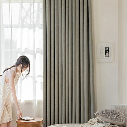 Super Soft Chenille Blackout Curtains – Custom Size & High Blackout
