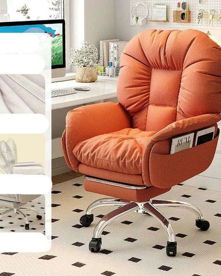 Plush Swivel Recliner Gaming Chair: Luxury Comfort and Style