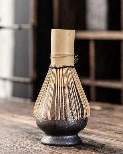 Zen Matcha Tea Set with Bamboo Whisk and Spoon