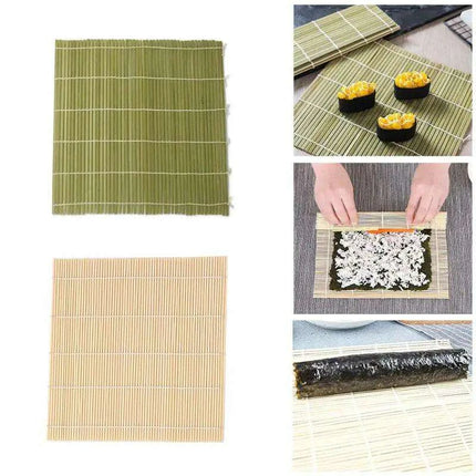 Bamboo Sushi Rolling Mat Complete Kit - Master the Art of Homemade Sushi Rolls