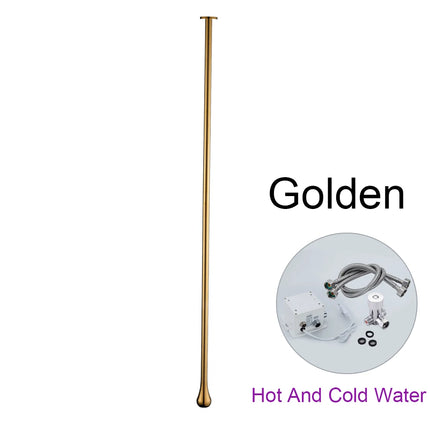 BAKALA Solid Brass Ceiling Bathroom Faucet with Sensor & Custom Size