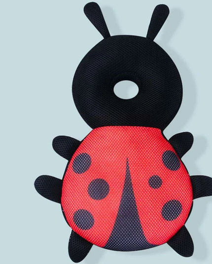 Bee-Themed Toddler Safety Backpack with Adjustable Headguard for Safe Adventures