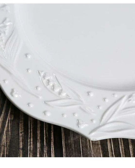 Lily Valley Luxe Porcelain Dining Plate Set