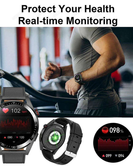 Advanced AMOLED Smartwatch with Bluetooth Calling, Health Tracking, and Multi-Sport Modes for iOS & Android