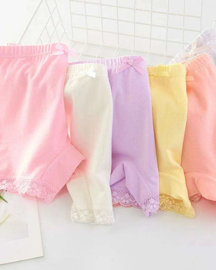 Adorable Cartoon Cotton Briefs for Girls - 2-Piece Underwear Set (Ages 2-11)