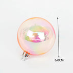 3pc 6cm pink balls