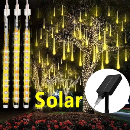 Outdoor Light Store Solar LED Meteor Shower Lights - Waterproof, 30/50