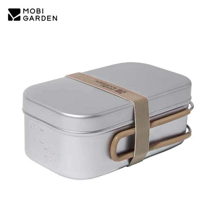 Portable Aluminum Dining Box for Outdoor Culinary Adventures