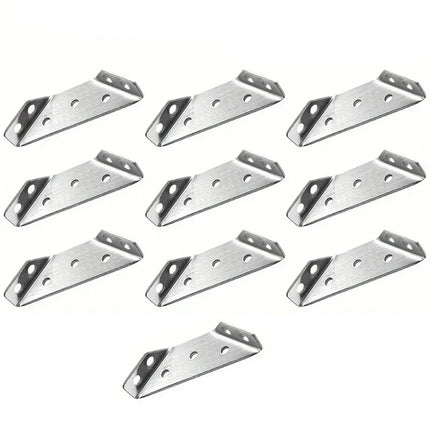 Thickened Stainless Steel 90° Angle Bracket — Furniture & Cabinet Connector