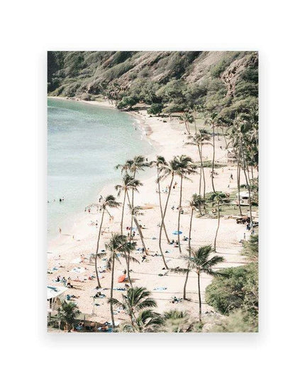 California Dreaming Surf Canvas Art - Elegant Coastal Home Decor