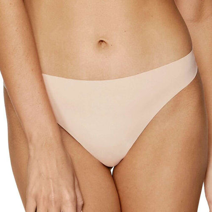 Seamless Thong Underwear 3-Pack – Cotton Gusset, Invisible Fit - Très Elite