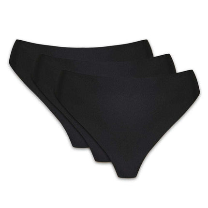 Seamless Thong Underwear 3-Pack – Cotton Gusset, Invisible Fit - Très Elite