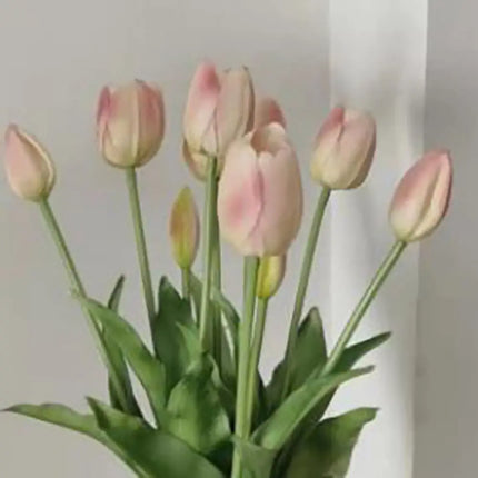 Realistic 5 Heads Tulips Bouquet Silicone Real Touch Artificial Flower High Quality Home Decor realistic-5-heads-tulips-bouquet-silicone-real-touch-artificial-flower-high-quality-home-decor