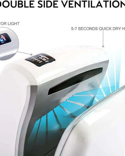 Rapid-Dry 1800W HEPA Commercial Jet Hand Dryer - Ultra-Fast Drying Solution for Restrooms
