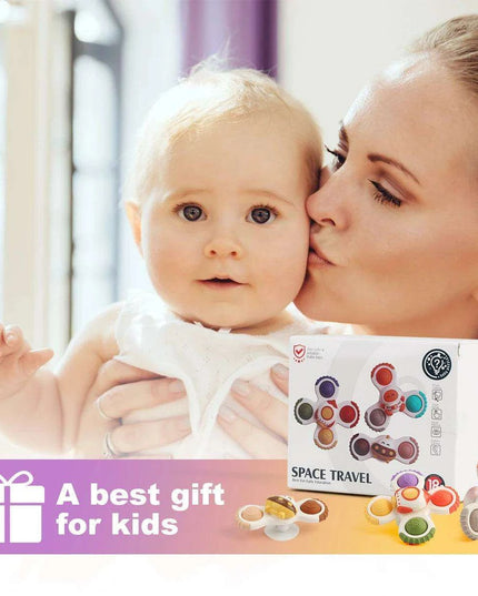 Galactic Splash Spinner Set: Engaging Bath Toys for Young Adventurers