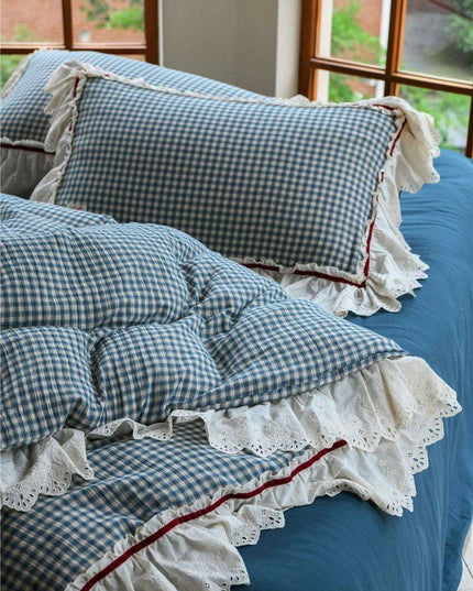 High-end 100% Cotton Bedding Set Eco-friendly Double Layer