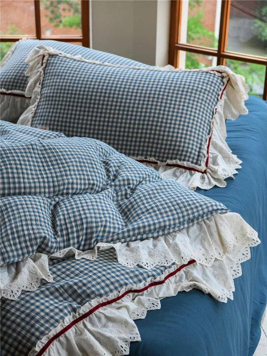High-end 100% Cotton Bedding Set Eco-friendly Double Layer