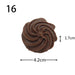 Lifelike Cookie Display Collection - 16 Realistic Replicas for Bakery Showcases and Photography