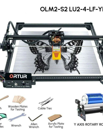High-Performance Laser Engraver with Rapid Cutting Technology