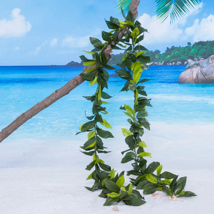 Hula Girl Store 50PCS Artificial 180CM Leis for Summer Beach Parties