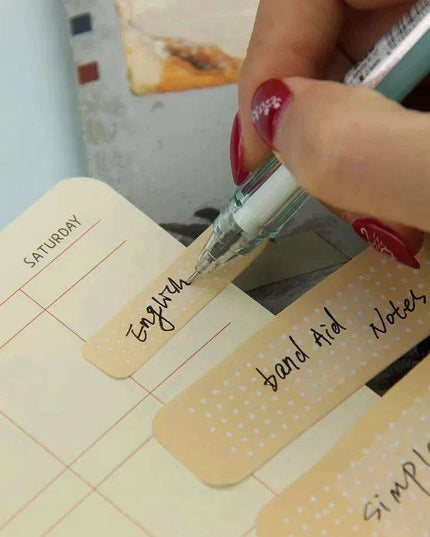 Whimsical Band-Aid Sticky Note Pads - Perfect for Cute Stationery Lovers