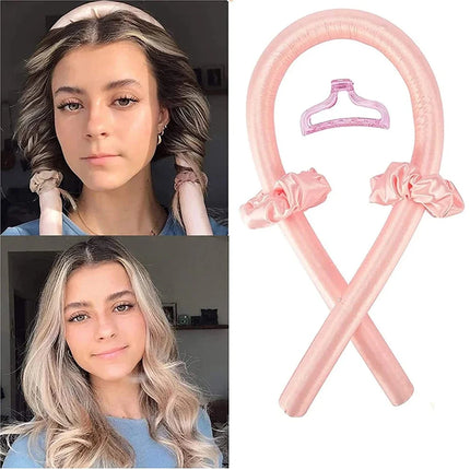 Healthy Feet No Heat Silk Curling Rod Headband - Soft & Comfortable