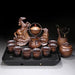Portable Elegant Gongfu Tea Ceremony Set with Classic Teapot and Infuser
