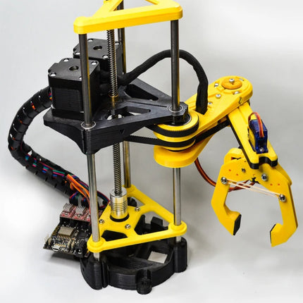 3D Print Graphics Scara Robotic Arm with Stepper Motor Scara Robot Mamipulator for Arduino Robot for Python Programmable DIY Kit 3d-print-graphics-scara-robotic-arm-with-stepper-motor-scara-robot-mamipulator-for-arduino-robot-for-python-programmable-diy-kit