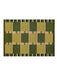 Luxurious Green Plaid Area Rug for Upscale Homes