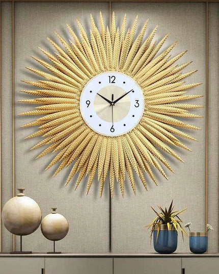 Sleek Modern Quartz Wall Clock 80x80cm for Elegant Home Interiors