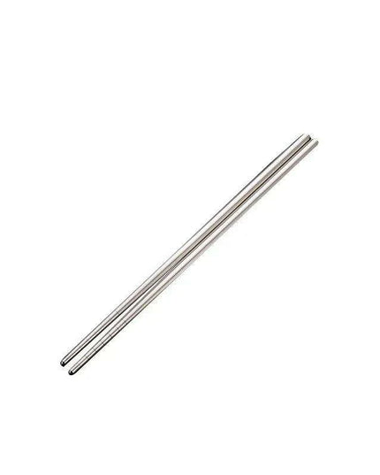 Elegant Stainless Steel Sushi Chopsticks with Enhanced Grip for Asian Cuisine