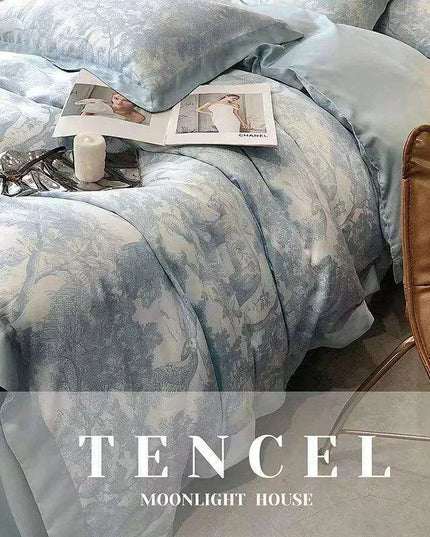 Opulent Tencel Bedding Collection with Duvet Cover and Pillowcases