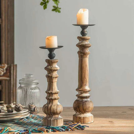 Timeless Vintage Candle Stand for Enchanting Elegance and Romantic Vibes