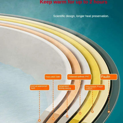 Luxury Foldable Spa Bathtub with Steam Cover - Transform Your Home into a Relaxation Oasis