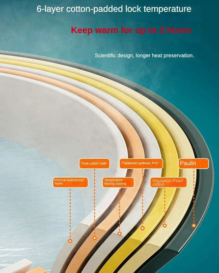 Luxury Foldable Spa Bathtub with Steam Cover - Transform Your Home into a Relaxation Oasis