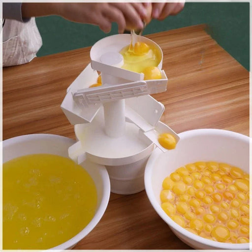 Efficient Plastic Egg Separator for Baking and Cooking