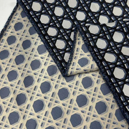 Customizable Premium Jacquard Polyester Fabric for DIY Windbreaker Dress Creations