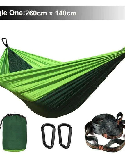 Zowee Ultimate Adventure Hammock Set with Tree Straps & Heavy-Duty Carabiners | Ultra-Durable Parachute Nylon