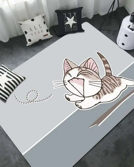 Pampered Kitty Luxury Comfort Rug Collection with Non-Slip Backing | Elevate Your Home and Feline Experience