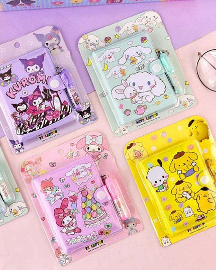 Sanrio Adorable Anime Journal and Pen Set - A Memorable Gift for Every Occasion