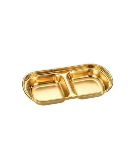 Elegant Stainless Steel Condiment Serving Set for Entertaining and BBQ Gatherings