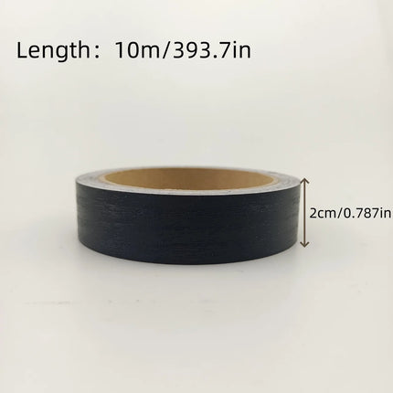 Wood Grain Edge Banding Tape — Self-Adhesive PVC, 10 m × 2 cm