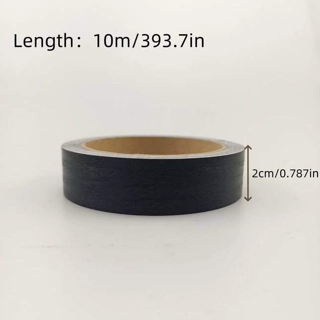 Wood Grain Edge Banding Tape — Self-Adhesive PVC, 10 m × 2 cm