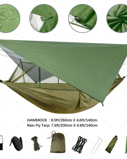 Premium Explorer's Hammock Kit - All-in-One Outdoor Survival Gear