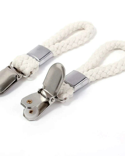 Cotton Loop Kitchen Towel Clip Hanger Set for Efficient Towel Storage and Organization