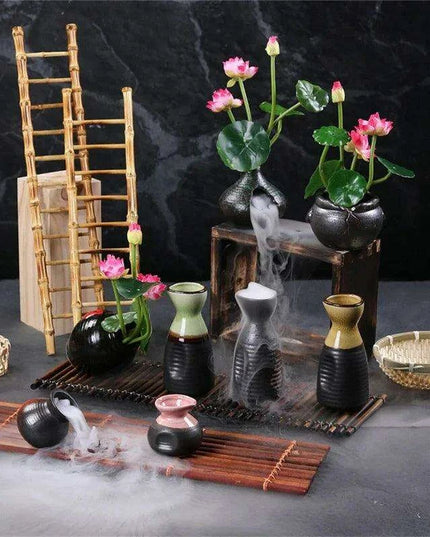 Artistic Bamboo Sushi Platter - Elegant Japanese Serving Tray