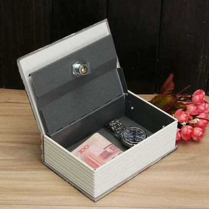 Secret Book Safe with Combination Lock for Concealed Valuables - Très Elite