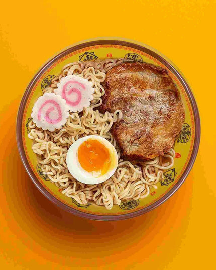 Chic 19cm Japanese Melamine Serving Bowl for Noodle Soups and Salads - A Must-Have Dining Accessory