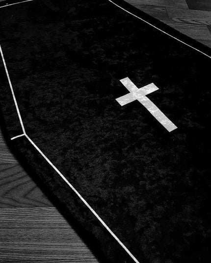 Monochrome Geometric Area Rug