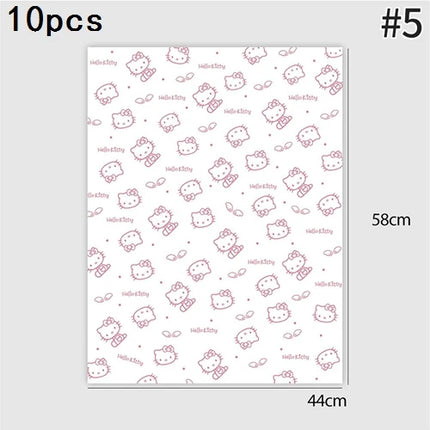 Gardenlife Store Hello Kitty Flower Bouquet Wrapping Paper & Ribbon Se